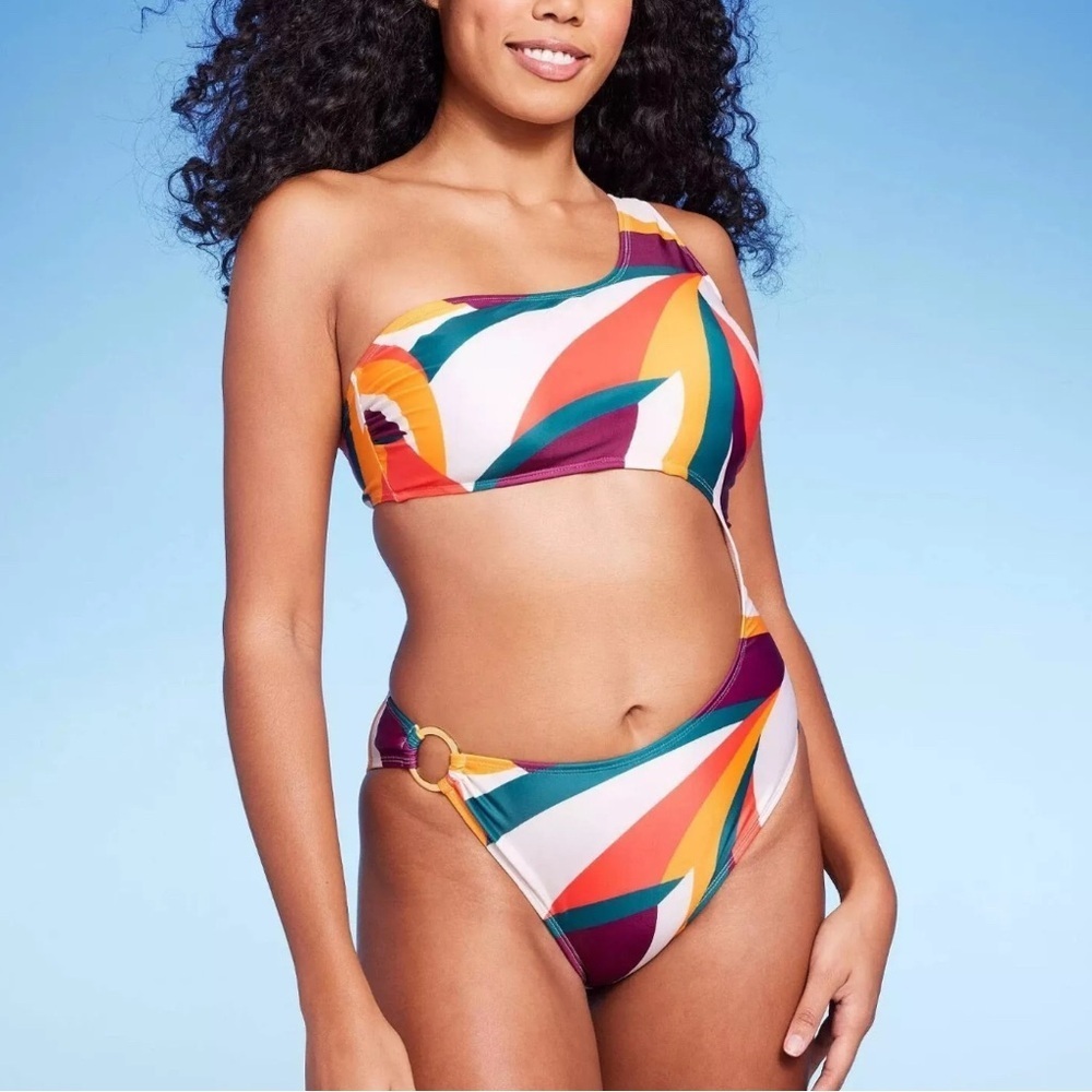 🎯60% OFF! Shade & Shore women’s One Piece Abstract swimsuit